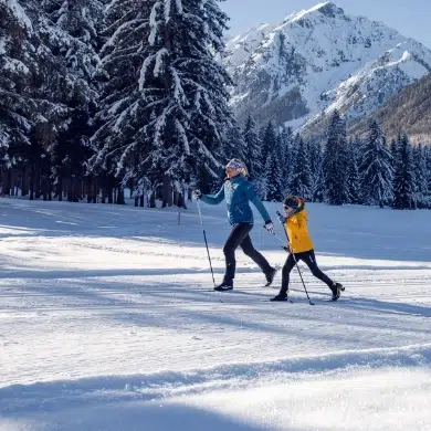 Hotel Alpenrose Pertisua Angebot Langlaufen